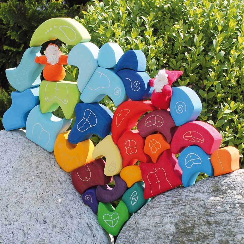 Grimms Spiel and Holz Dwarf Village Village Toys