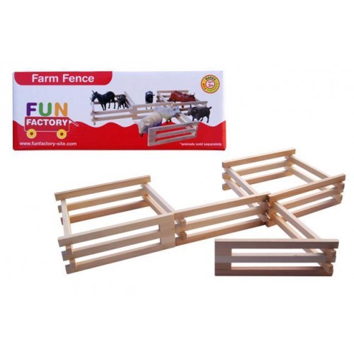 Wooden Farm Fences Fun Factory Wooden Toys Village Toys