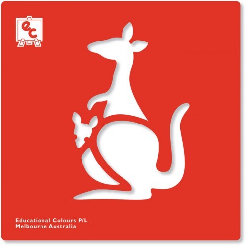 Educational Colours | Stencils - Australian Animals - Set 1 - Village Toys  Online