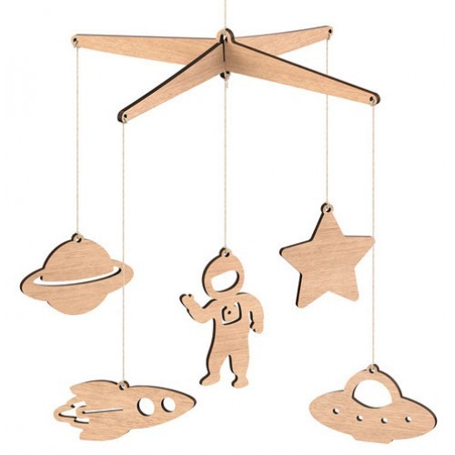 Mobile Space Australian Made Wooden Mobile Village Toys