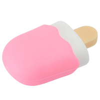 Iwako - Puzzle Eraser - Ice Creams (Ice cream with pink coating)