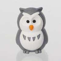 Iwako - Forest Fellows  Owl - Grey