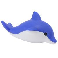 Iwako - Eraser (single) - Marine Animal Dolphin (Blue)