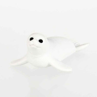 Iwako - Eraser (single) - Marine Animals Baby Seal (White)