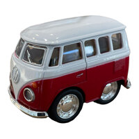 Volkswagon -  Mini Pull Back Kombi Bus (Red)