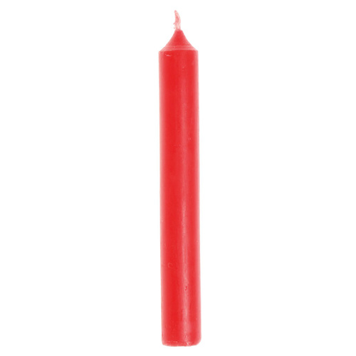 Grimms - Red Paraffin Tree Candle (Single)