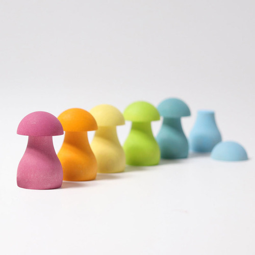 Grimms - Pastel Rainbow Mushrooms