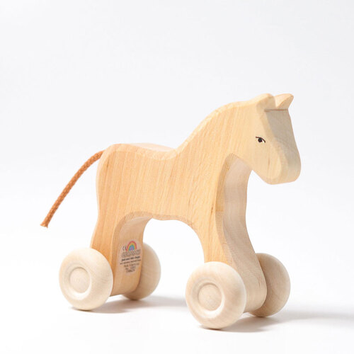 Grimms - Wooden Horse on Wheels (Filou) 