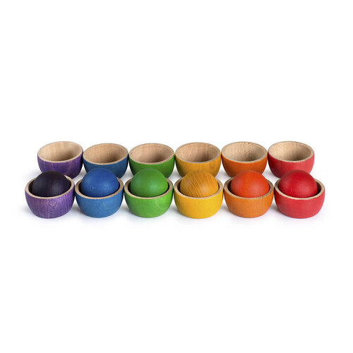 Grapat - Coloured Bowls and Balls Set