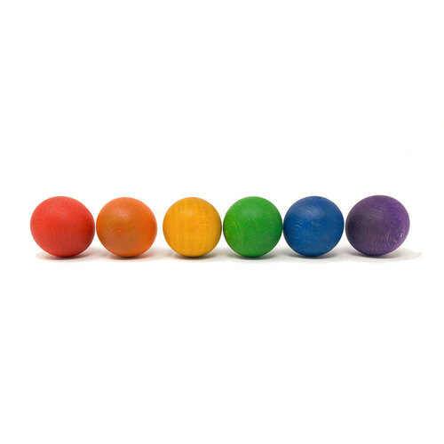Grapat - 6 Rainbow Colour Balls
