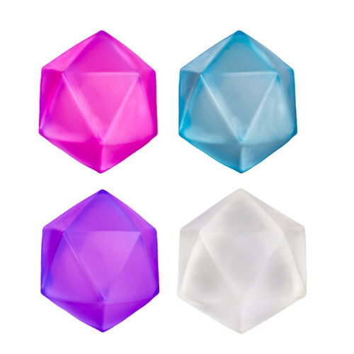 Smooshos Jelly Polyhedron (Clear)
