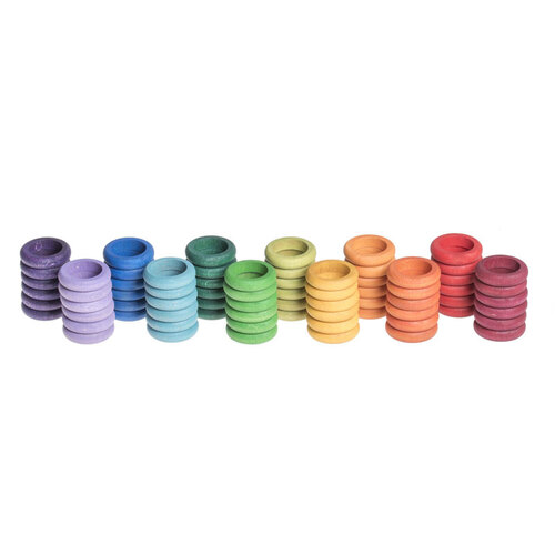 Grapat - Rings (Set of 72) in 12 colours