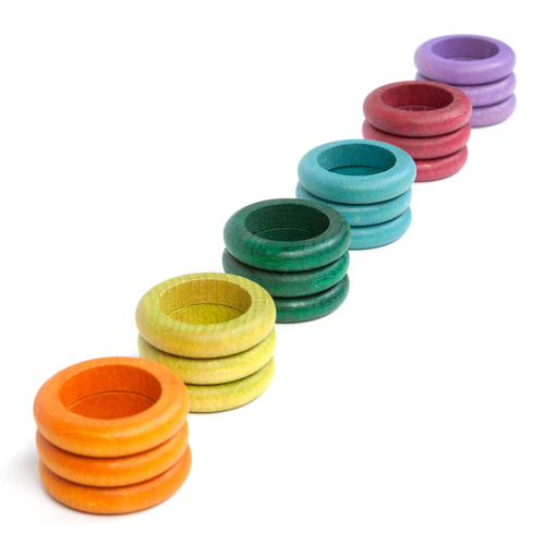 Grapat - Rings (Set of 18) in 6 Additional Colours