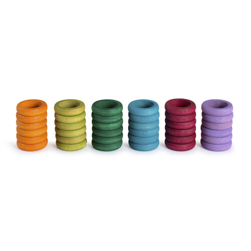 Grapat - Rings (Set of 36) in 6 Additional Colours