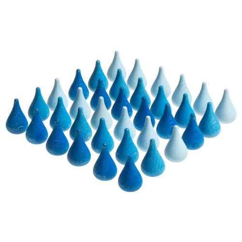 Grapat - Mandala Blue Water Drops (36 Pieces)