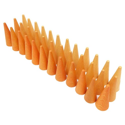 Grapat - Mandala Orange Cones (36 Pieces)