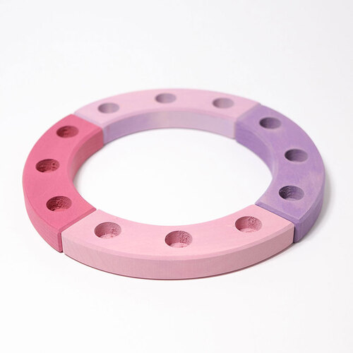 Grimms - Birthday Ring - Pink, Purple (12 hole)