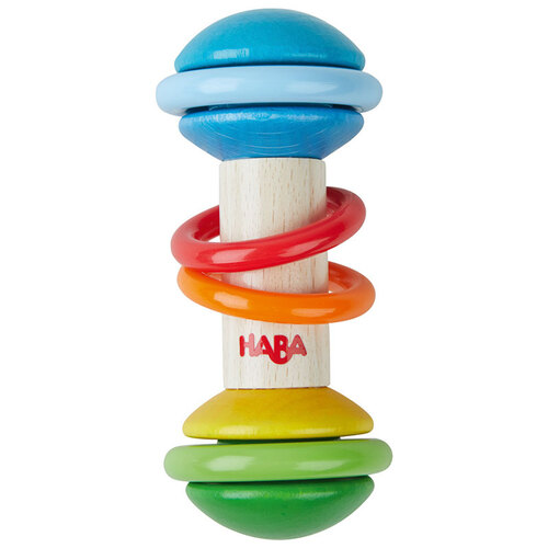 Haba - Clutching Toy Rainmaker Rattle Stick