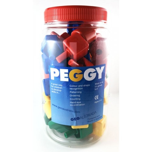 Peggy Pegs Jar - 48 pegs