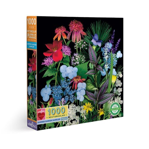 Eeboo - Summer Garden Sampler (1000 pieces)