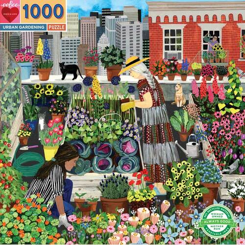 Eeboo - Urban Gardening (1000 pieces)