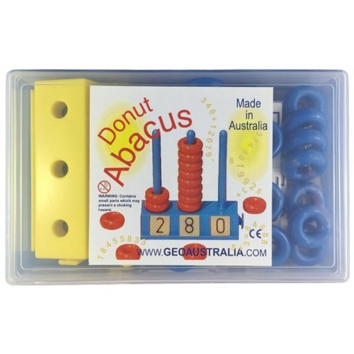 Donut Abacus (Blue)