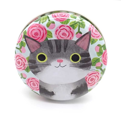 Planet Cat Round Cat Tin