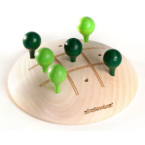 Milaniwood - Green Noughts and Crosses
