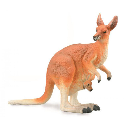 Collecta - Red Kangaroo Female with Joey