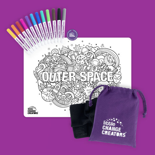 Little Change Creators - Outer Space Colouring Set