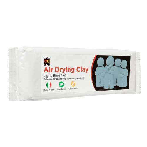 Air Drying Clay Light Blue (1kg)