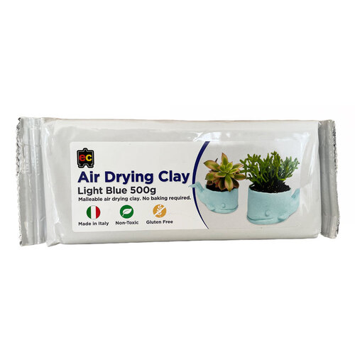 Air Drying Clay Light Blue (500g)
