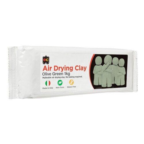 Air Drying Clay Light Green (1kg)