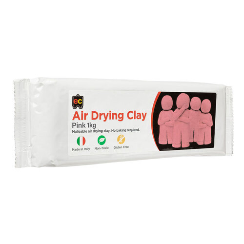 Air Drying Clay Light Pink (1kg)
