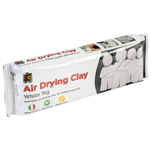 Air Drying Clay White (1kg)