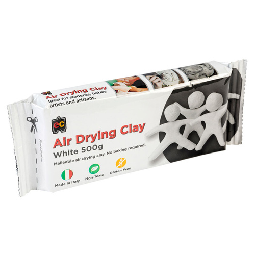 Air Drying Clay White (500g)