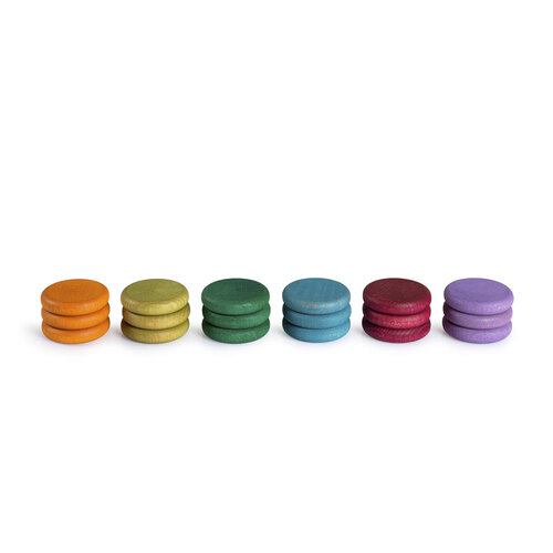 Grapat - Coins (Set of 18) in 6 Additional Colours