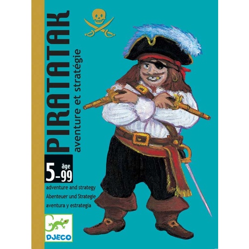 Djeco - Piratatak Card Game