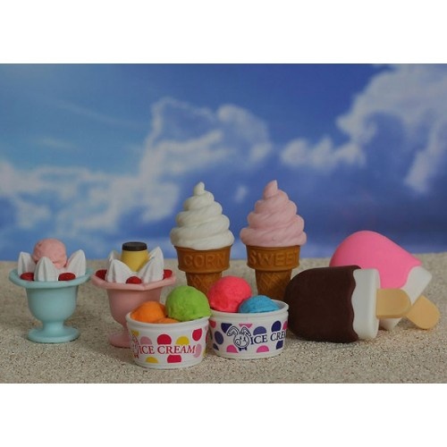 Iwako - Puzzle Eraser - Ice Creams (Singles)