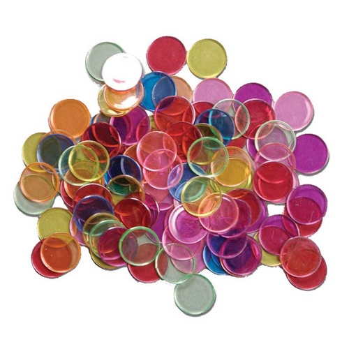 Magnetic Counting Chips - Pack of 100