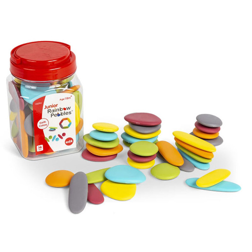  Junior Rainbow Pebbles (Earth Colours)
