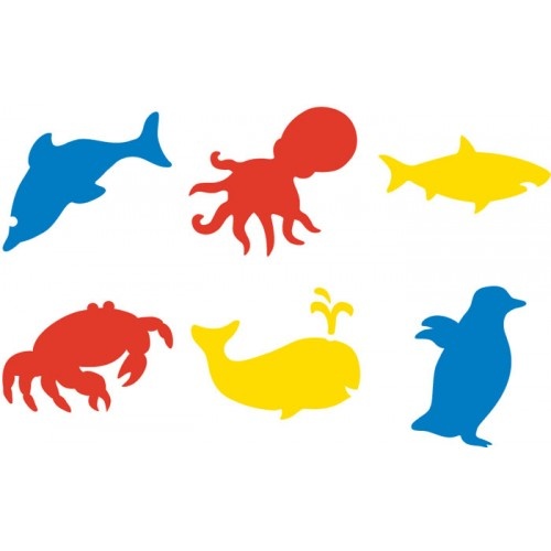 Stencils - Sea Life Set of 6