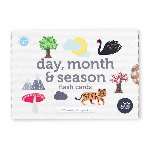 Flash Cards - Days, Months, Seasons 