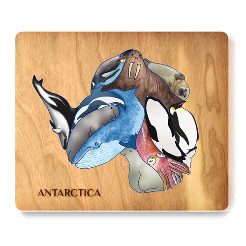 Animal Magic Wooden Puzzle - Antarctica