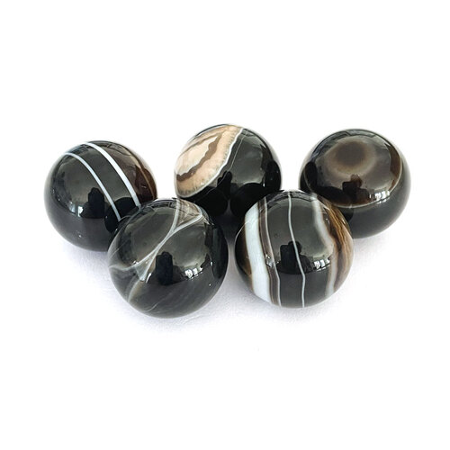 Marble - Black Banded Agate (20mm)