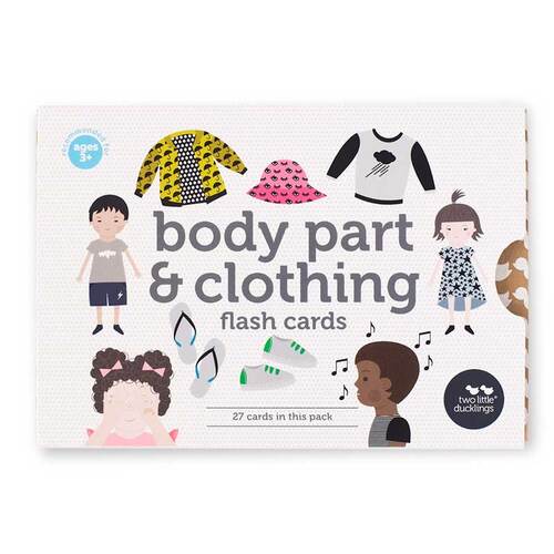 Flash Cards - Body Part and Clothing