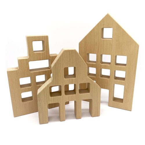 Papoose - Dutch Wood Houses (Set of 3)