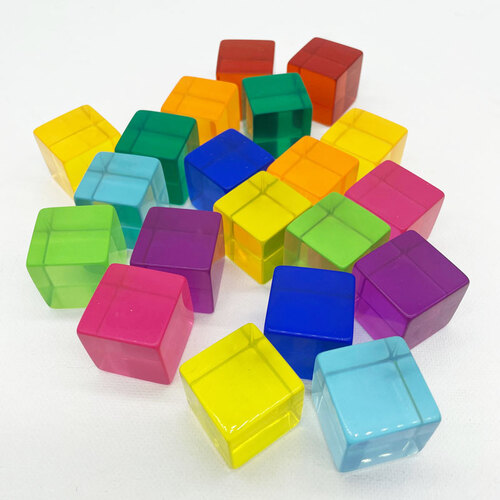 Bauspiel - Lucite Cubes (Set of 20)