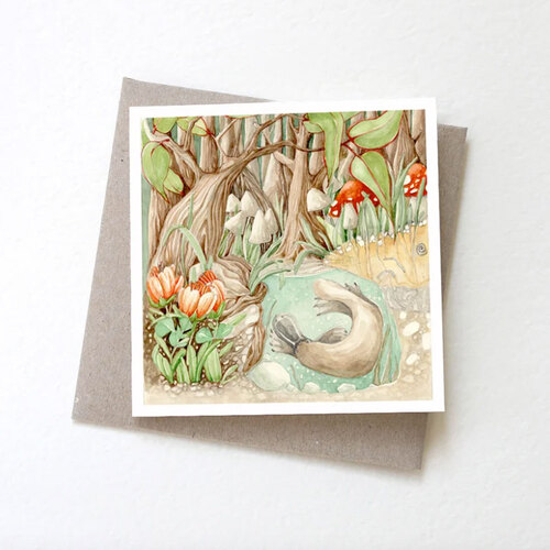 Mini Card - Platypus Hollow