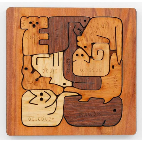 Buttonworks - Square Animal Puzzle (Small)